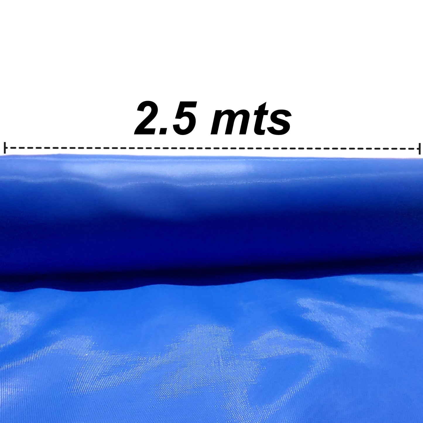 Malla para trampolín azul 2.5 m por metro