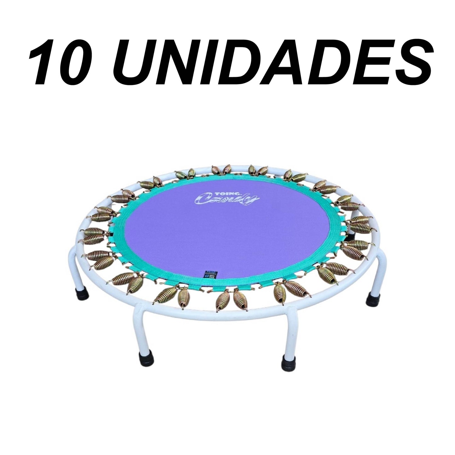 Paquete de 10 mini trampolines Candy