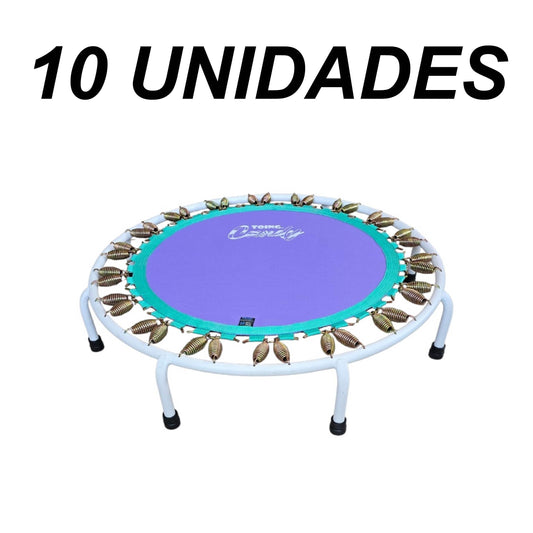 Paquete de 10 mini trampolines Candy