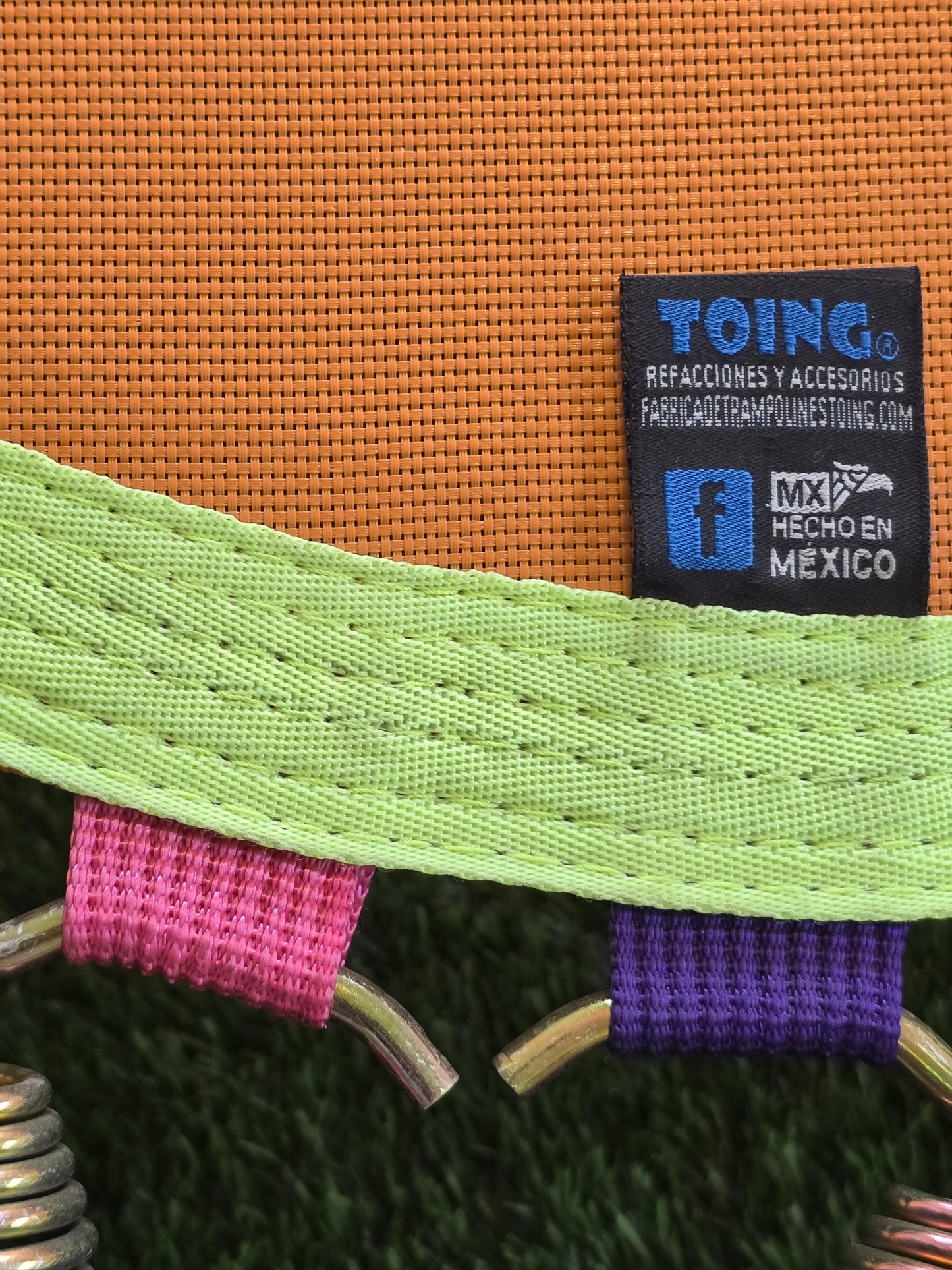 Mini Trampolín Profesional Toing  1.02m Colors Neón