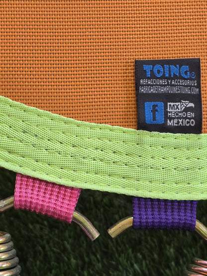 Mini Trampolín Profesional Toing  1.02m Colors Neón