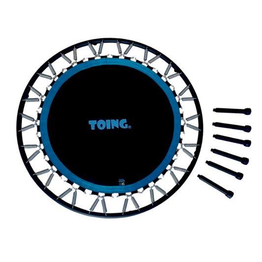 Toing Mini Trampolin Desmontable Alto Rendimiento De 1.02m