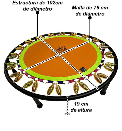 Mini Trampolín Colors Neón