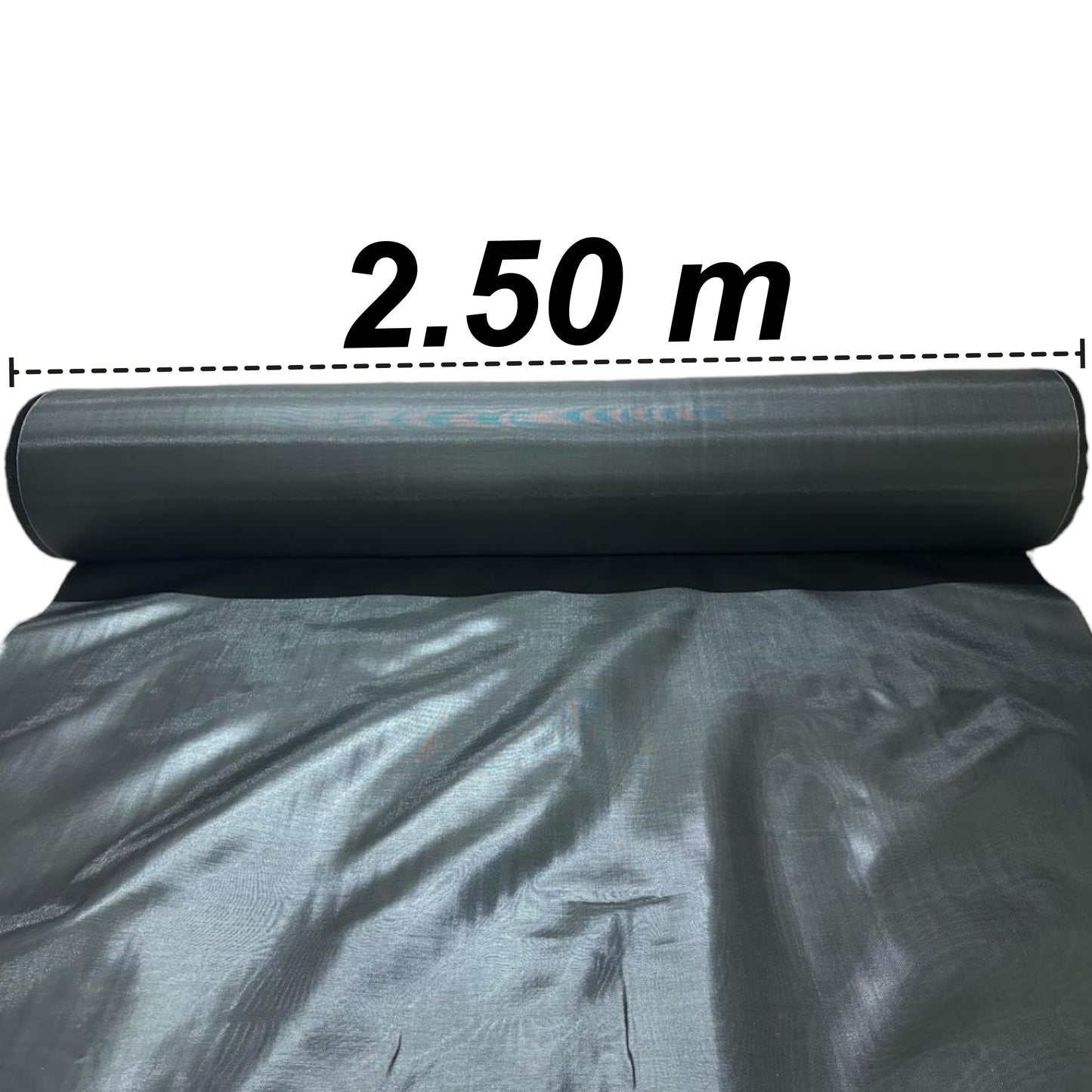 Malla para trampolín negra 2.5 m por metro