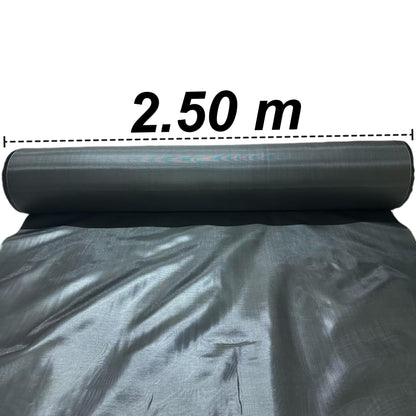 Malla para trampolín negra 2.5 m por metro
