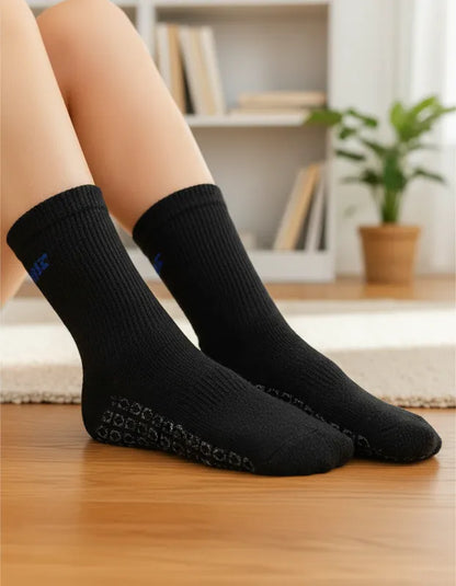 Toing Calcetas Antiderrapantes 12 Pares Negras